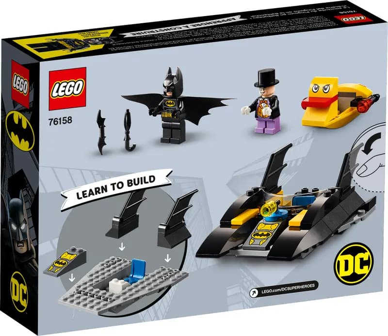 لگو Batboat The Penguin Pursuit! سری بتمن کد 76158 — تصویر ۷