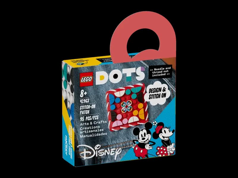 لگو Mickey Mouse & Minnie Mouse Stitch-on Patch سری دیزنی کد 41963 — تصویر ۲