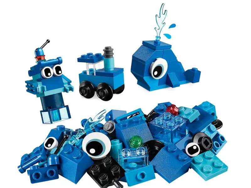 لگو Creative Blue Bricks سری کلاسیک کد 11006 — تصویر ۴