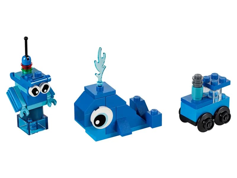 لگو Creative Blue Bricks سری کلاسیک کد 11006 — تصویر ۲