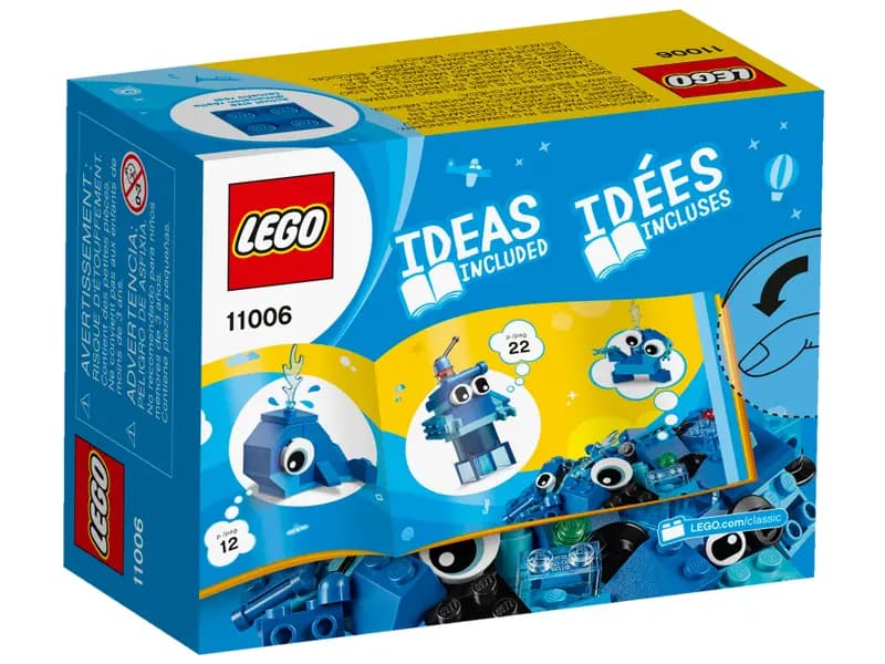 لگو Creative Blue Bricks سری کلاسیک کد 11006 — تصویر ۶