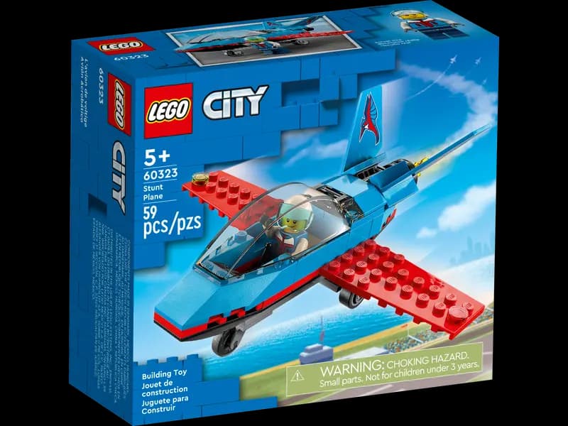 لگو Stunt Plane سری سیتی کد 60323 — تصویر ۳