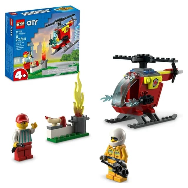 لگو Fire Helicopter سری سیتی کد 60318