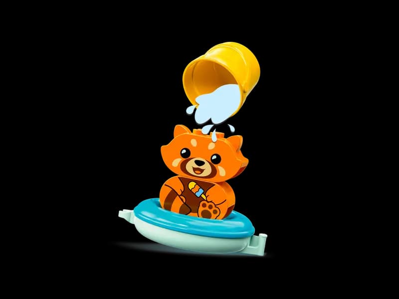 لگو Bath Time Fun: Floating Red Panda سری دوپلو کد 10964 — تصویر ۴