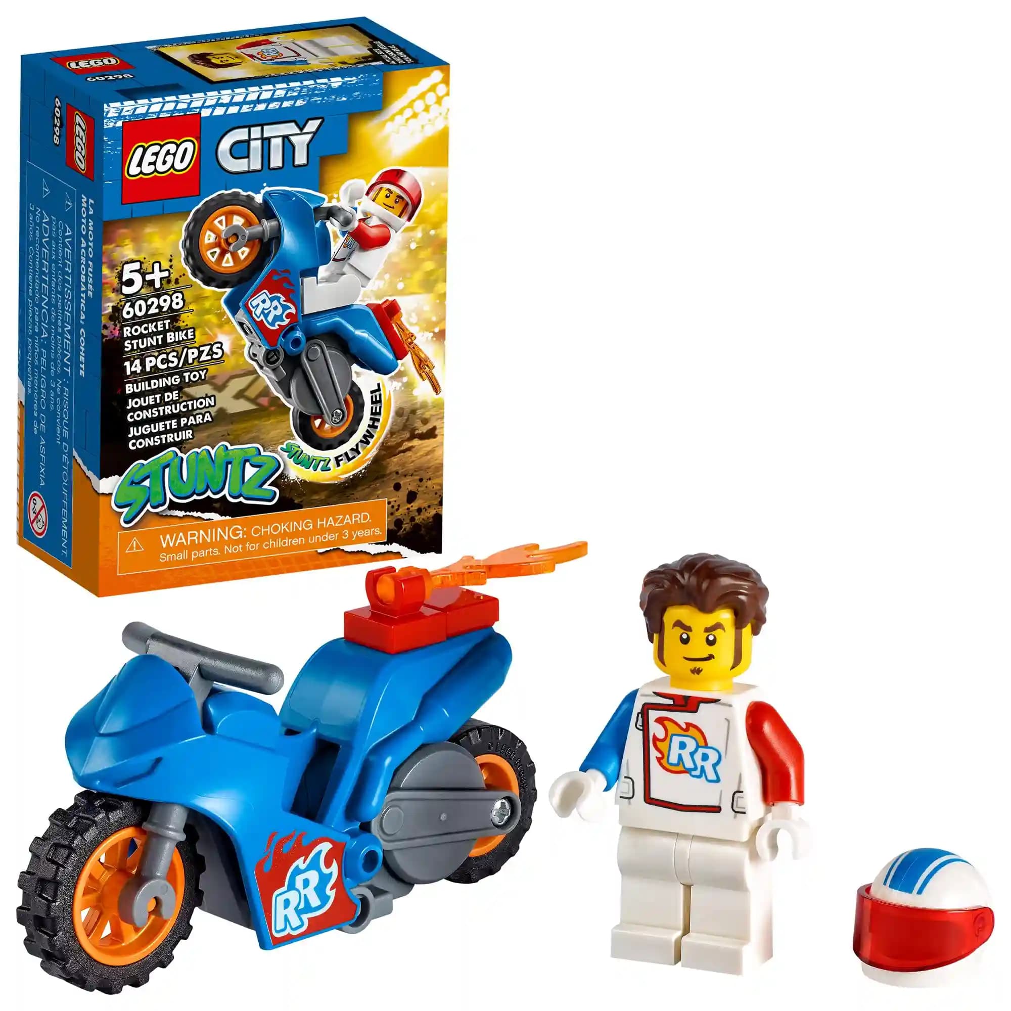 لگو Rocket Stunt Bike سری سیتی کد 60298