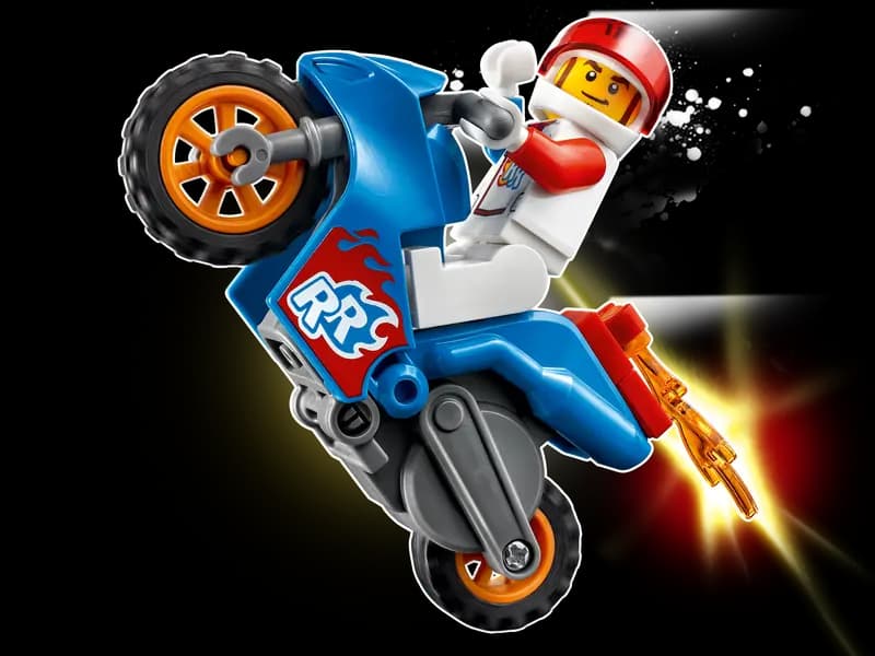 لگو Rocket Stunt Bike سری سیتی کد 60298 — تصویر ۴