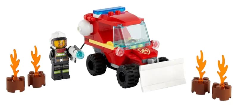 لگو Fire Hazard Truck سری سیتی کد 60279 — تصویر ۴
