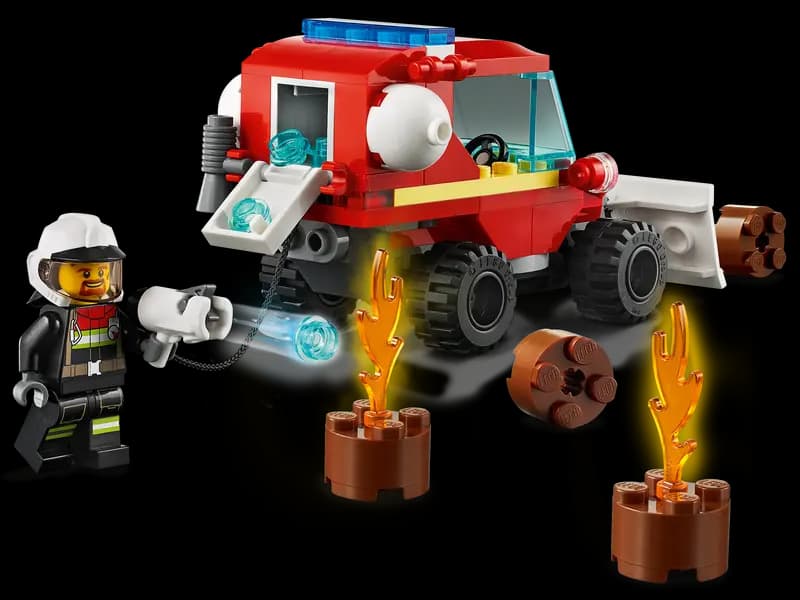 لگو Fire Hazard Truck سری سیتی کد 60279 — تصویر ۷