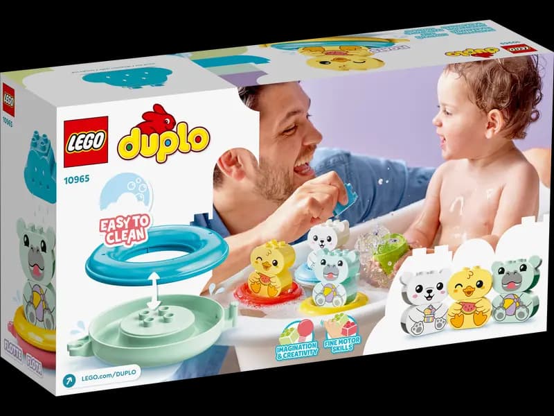 لگو Bath Time Fun: Floating Animal Train سری دوپلو کد 10965 — تصویر ۶