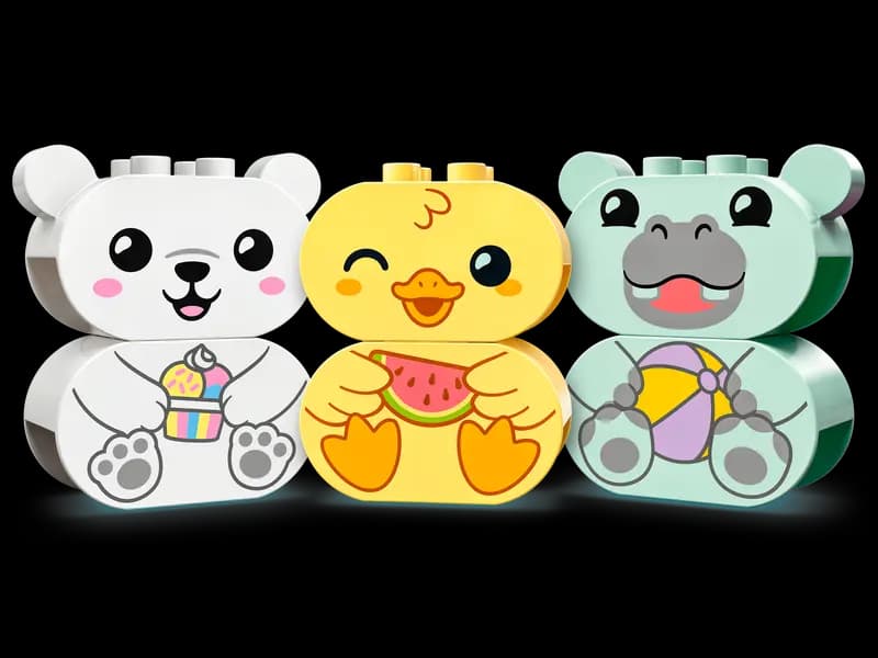 لگو Bath Time Fun: Floating Animal Train سری دوپلو کد 10965 — تصویر ۸