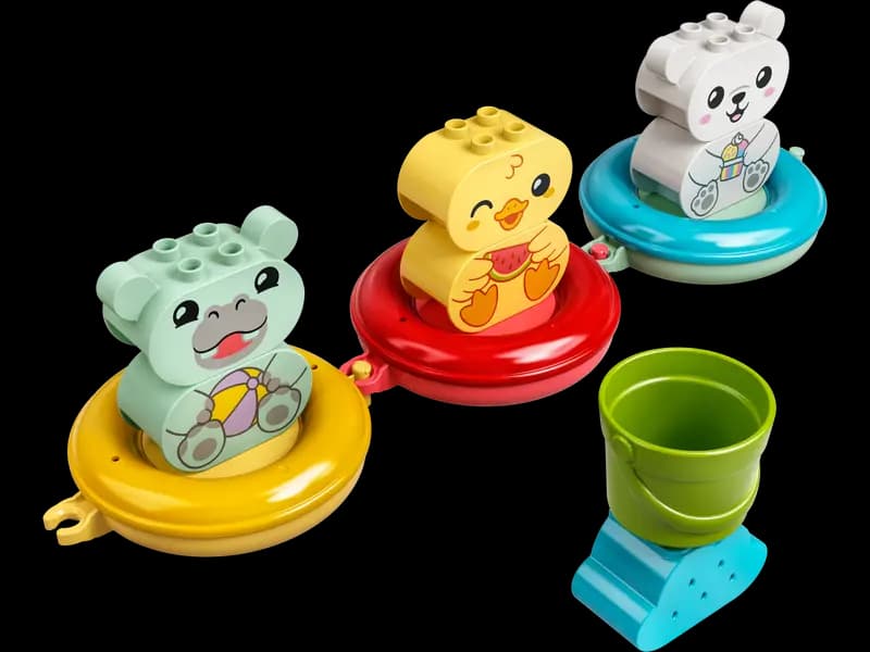 لگو Bath Time Fun: Floating Animal Train سری دوپلو کد 10965 — تصویر ۳