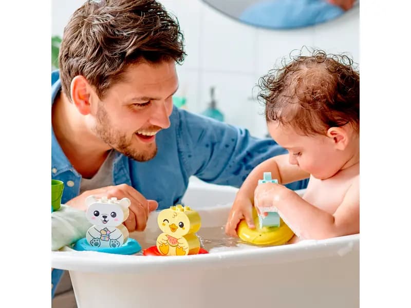 لگو Bath Time Fun: Floating Animal Train سری دوپلو کد 10965 — تصویر ۷