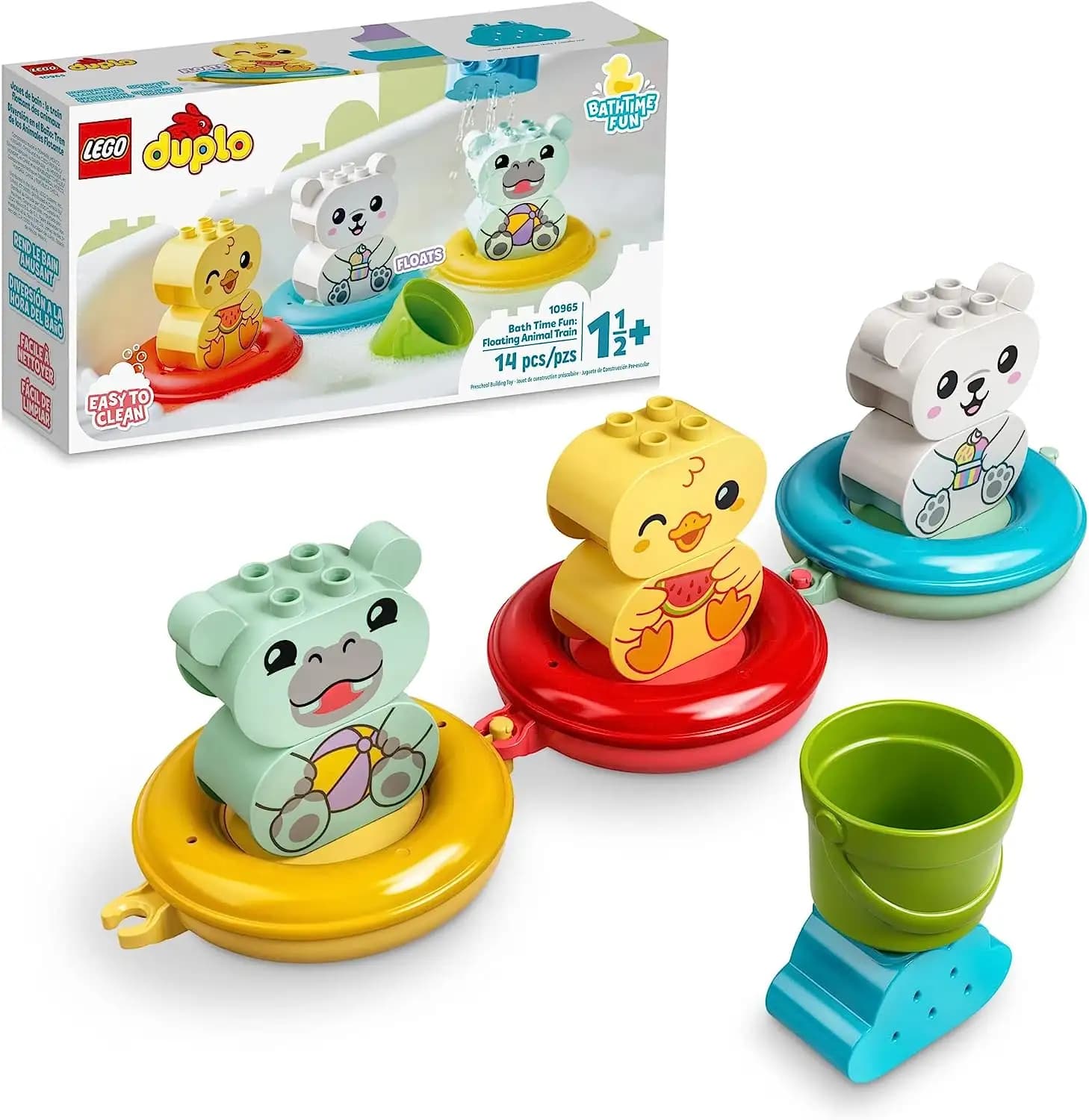 لگو Bath Time Fun: Floating Animal Train سری دوپلو کد 10965