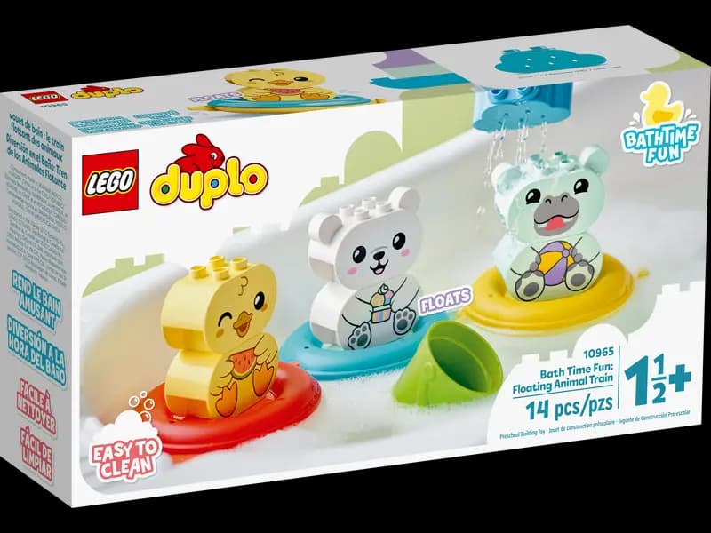 لگو Bath Time Fun: Floating Animal Train سری دوپلو کد 10965 — تصویر ۲