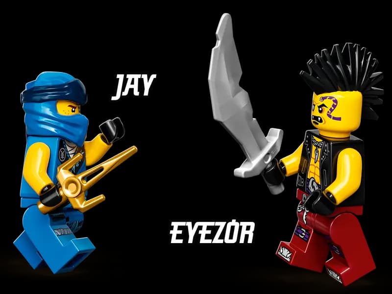لگو Jay’s Electro Mech سری نینجاگو کد 71740 — تصویر ۶