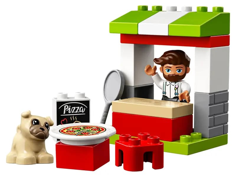 لگو Pizza Stand سری دوپلو کد 10927 — تصویر ۲