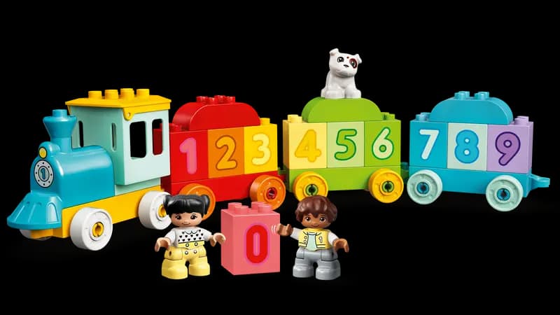 لگو Number Train – Learn To Count سری دوپلو کد 10954 — تصویر ۲