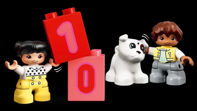 لگو Number Train – Learn To Count سری دوپلو کد 10954 — تصویر ۶