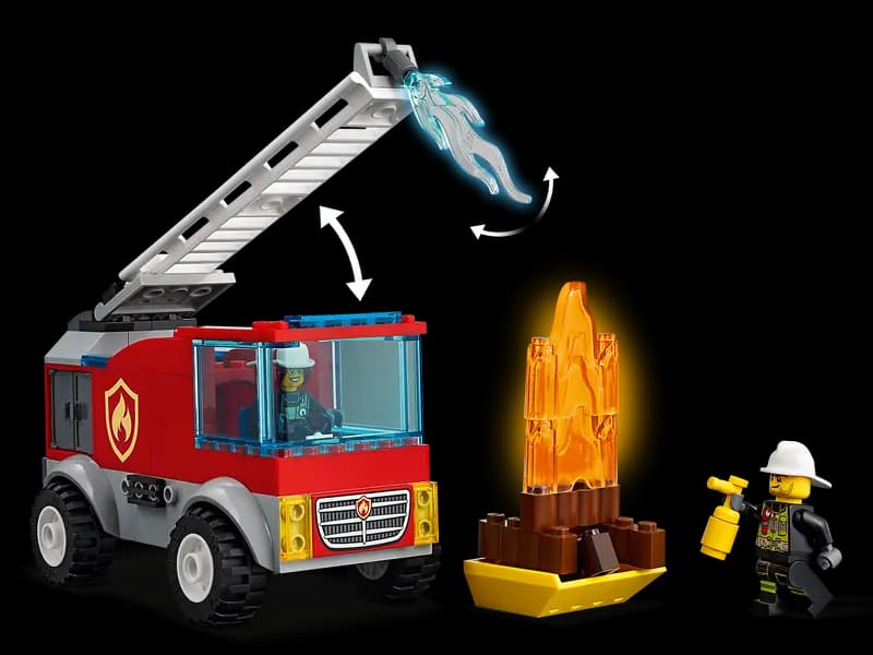 لگو Fire Ladder Truck سری سیتی کد 60280 — تصویر ۶