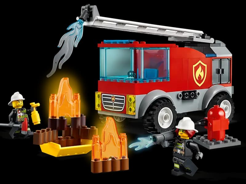لگو Fire Ladder Truck سری سیتی کد 60280 — تصویر ۴