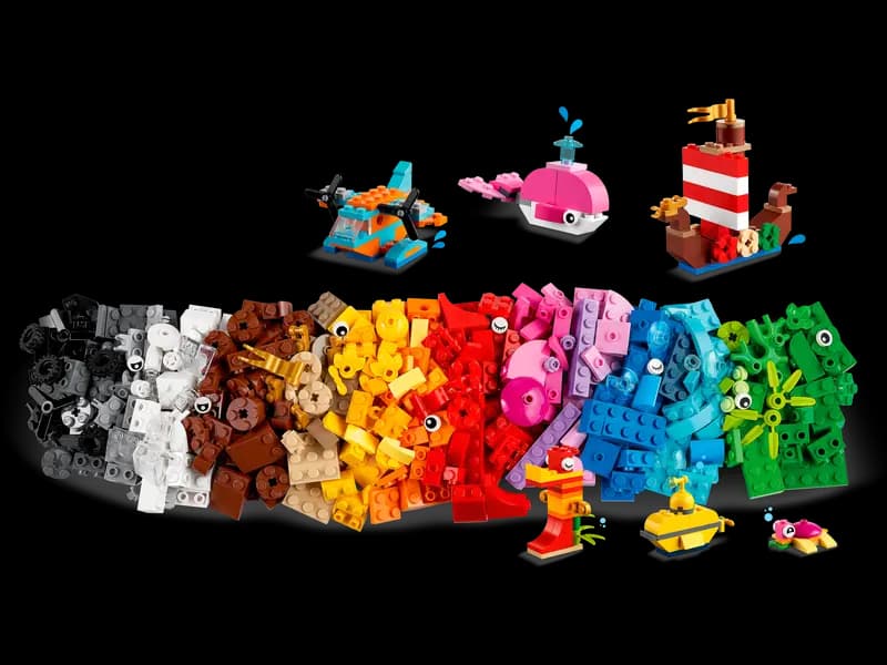 لگو Creative Ocean Fun سری کلاسیک کد 11018 — تصویر ۴