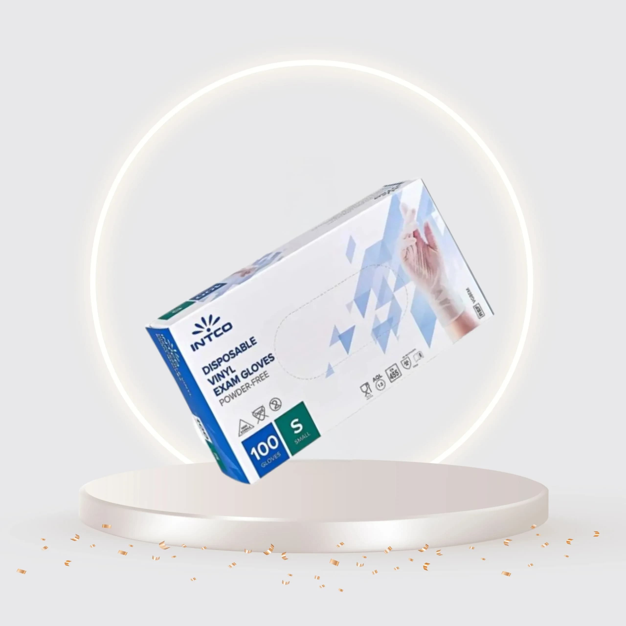دستکش وینیل اینتکو سایز اسمال