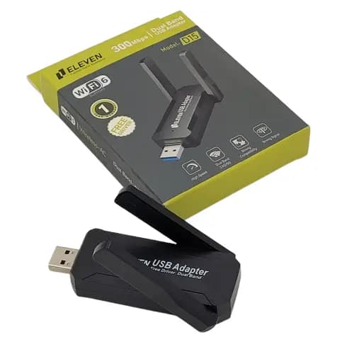 دانگل وای‌ فای دو آنتن مدل ایلون eleven D15 — تصویر ۲