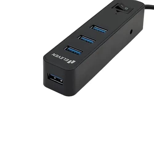 هاب یو‌ اس‌ بی چهار پورت ایلون مدل eleven H302 USB — تصویر ۵