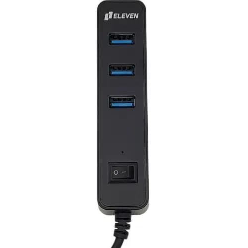 هاب یو‌ اس‌ بی چهار پورت ایلون مدل eleven H302 USB — تصویر ۸