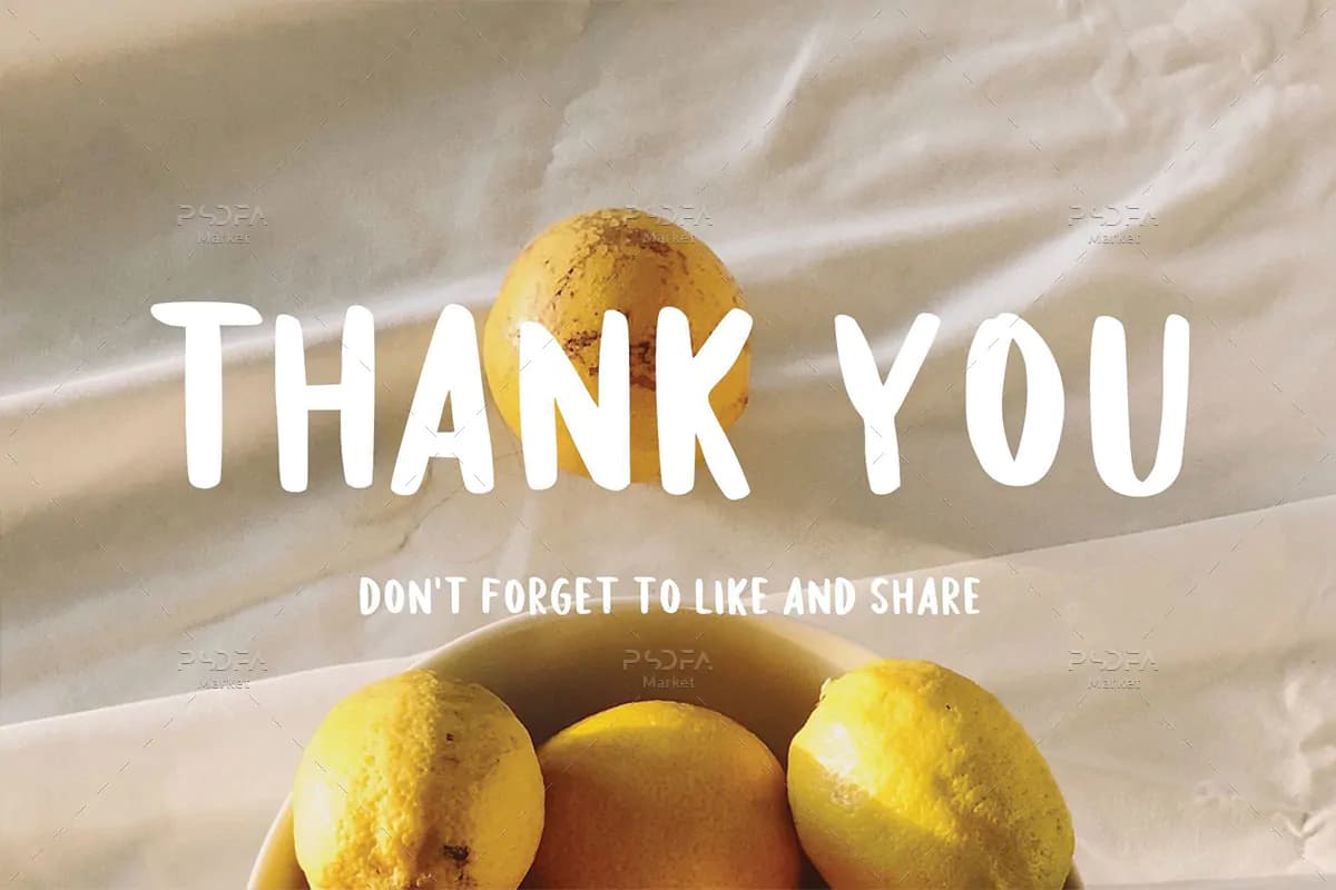 فونت باریک و بلند Lemonile — تصویر ۶