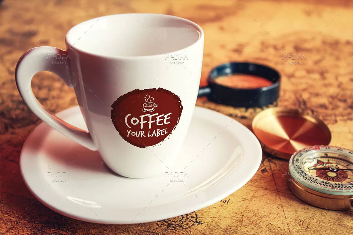 12 موکاپ فنجان قهوه — تصویر ۷