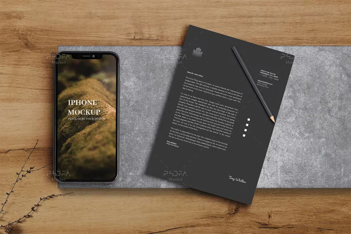 موکاپ گوشی آیفون iPhone Mockup