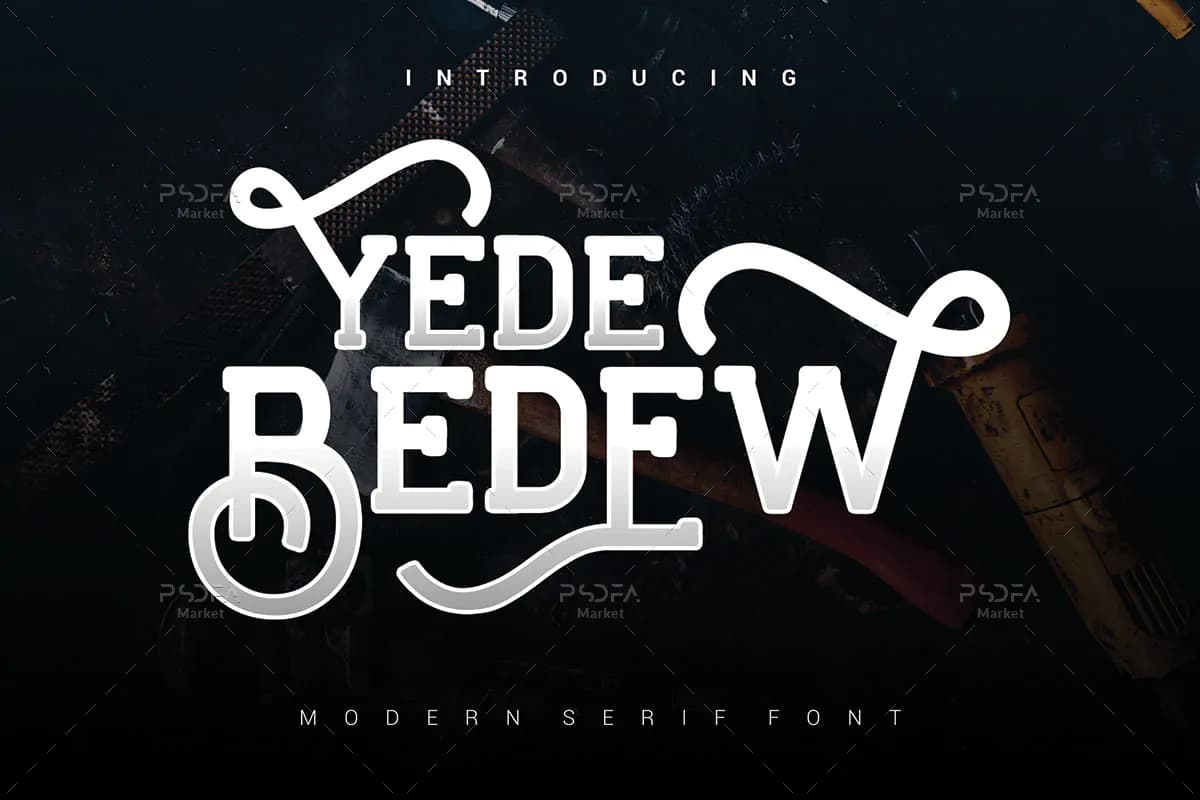 فونت مدرن و بولد Yede Bedew