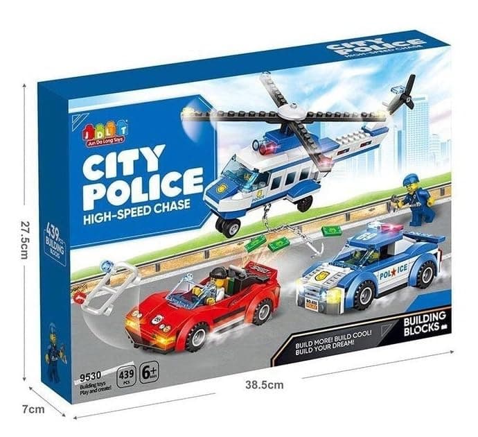 لگو پلیس تعقیب و گریز – Police City 9530 — تصویر ۲