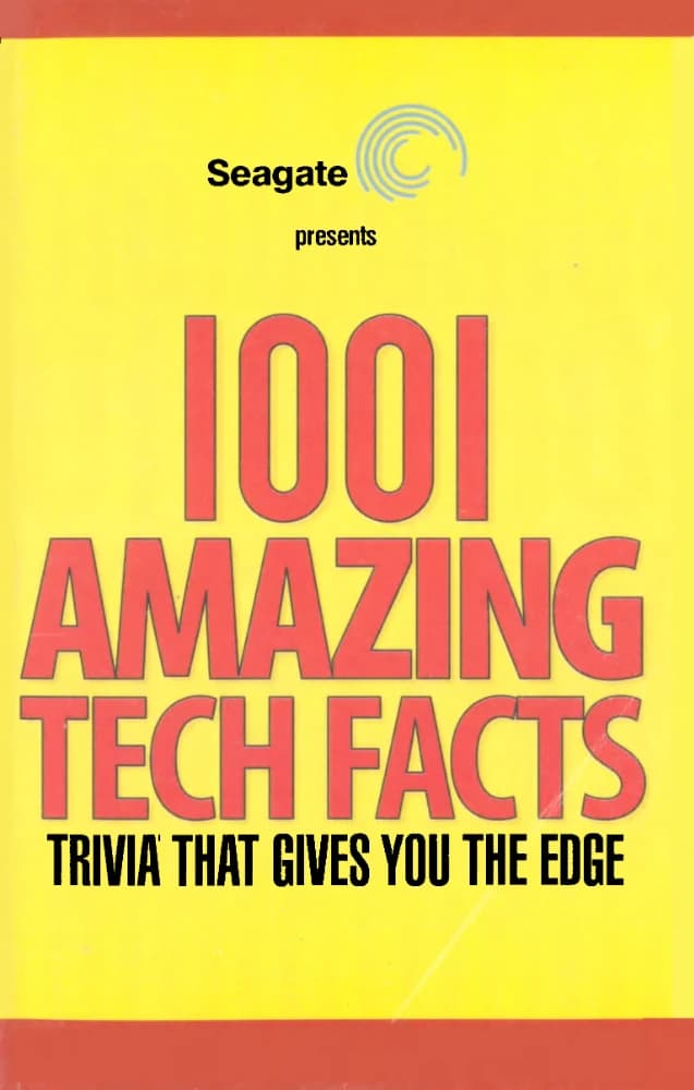 کتاب ۱۰۰۱ حقیقت شگفتانگیز تکنولوژی (1001 Amazing Tech Facts) نسخه انگلیسی PDF | نامشخص