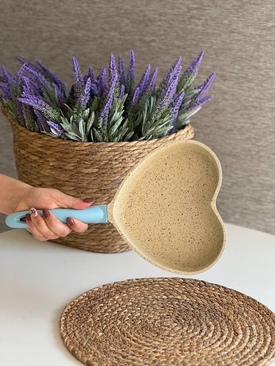 ماهیتابه قلبی عروس- سایز بزرگ — تصویر ۷