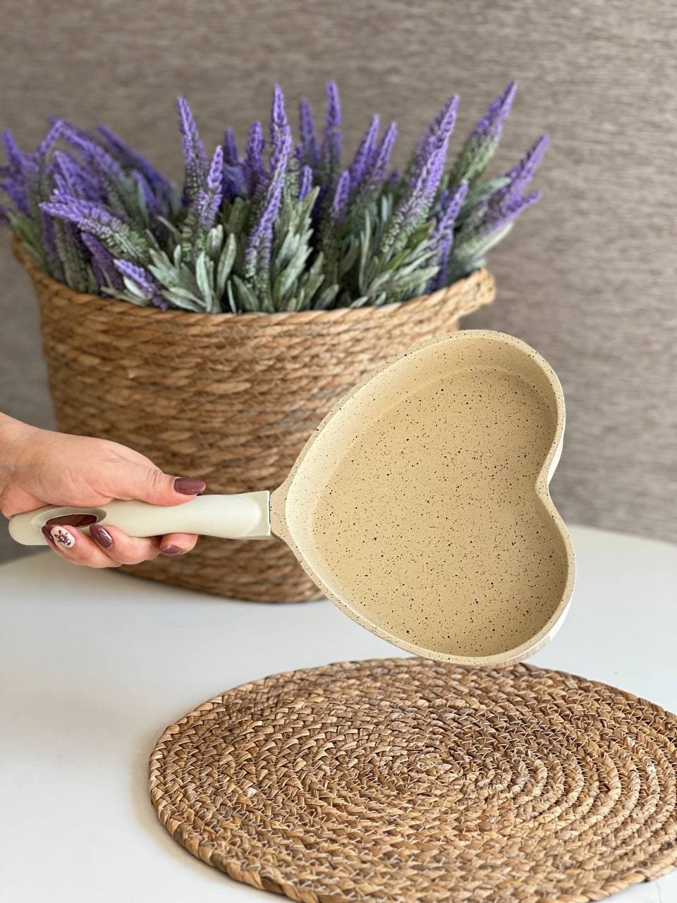 ماهیتابه قلبی عروس- سایز بزرگ — تصویر ۵
