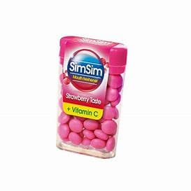 قرص خوشبوکننده دهان سیم‌ سیم حاوی ویتامین C| طعم توت فرنگی |15g — تصویر ۳