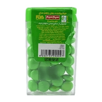 قرص خوشبوکننده دهان سیم‌ سیم حاوی ویتامین C| طعم نعنا |15g — تصویر ۲