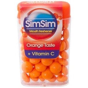 قرص خوشبوکننده دهان سیم‌ سیم حاوی ویتامین C| طعم پرتقال|15g