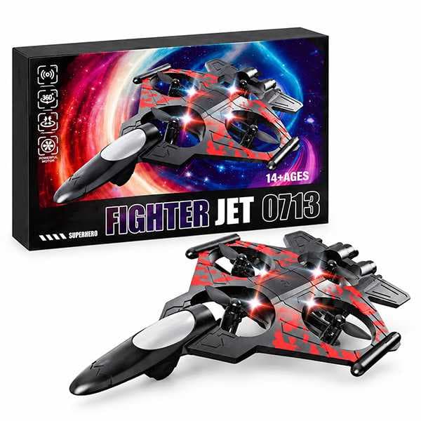 هواپیمای کنترلی شارژی طرح جت جنگنده Fighter Jet 0713 مدل چهار ملخه — تصویر ۵