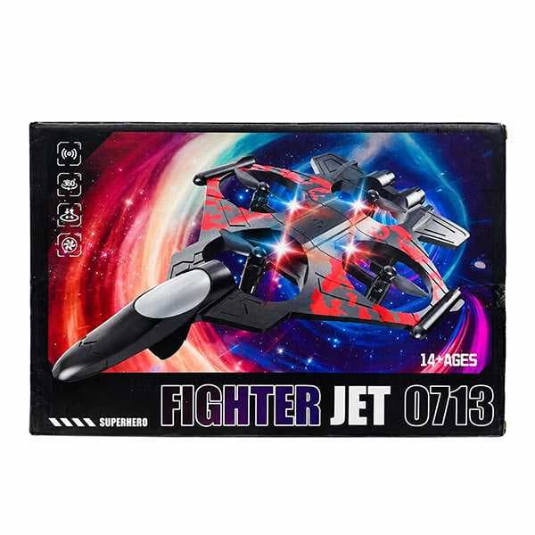 هواپیمای کنترلی شارژی طرح جت جنگنده Fighter Jet 0713 مدل چهار ملخه — تصویر ۷