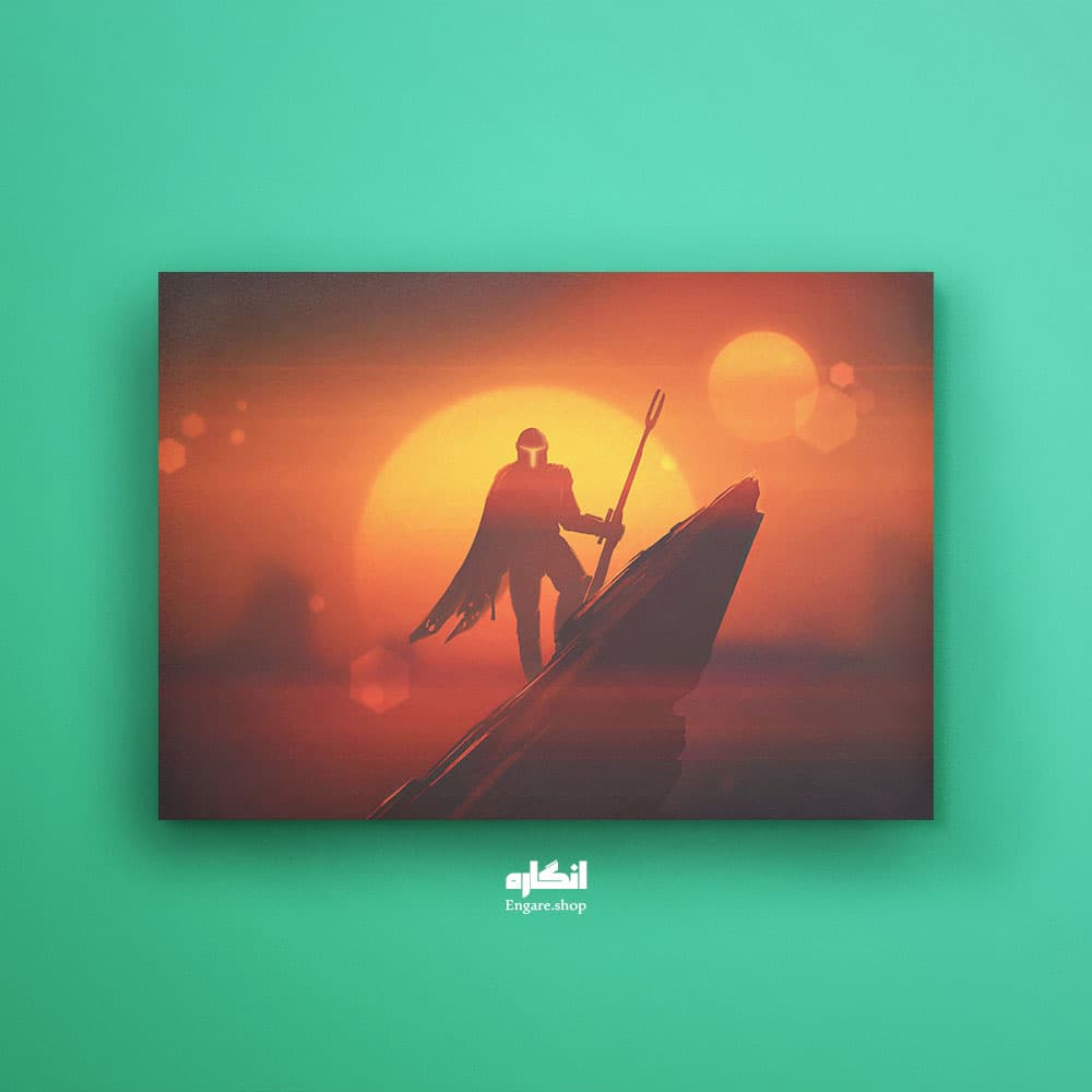 تابلو شاسی Mandalorian کد ENCF157