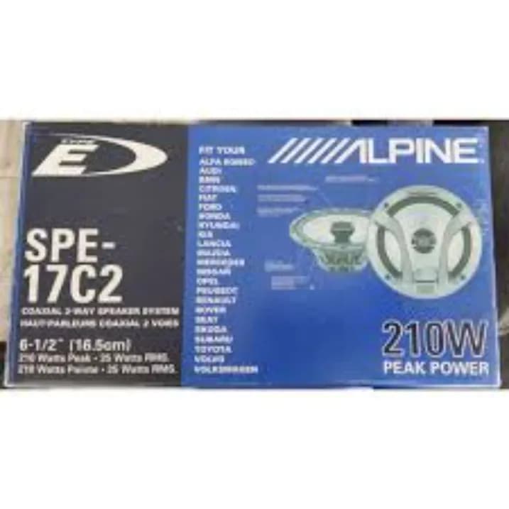 Alpine SPE-17C2 بلندگو گرد آلپاین — تصویر ۲