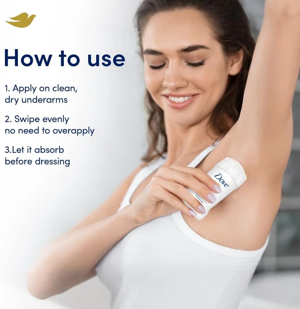 دئودورانت (مام) ضد تعریق 48 ساعته خیار و چای سبز داو مدل go fresh — تصویر ۳