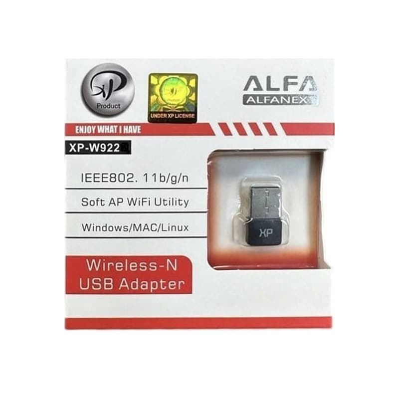 کارت شبکه بیسیم بدون آنتن XP-W922S