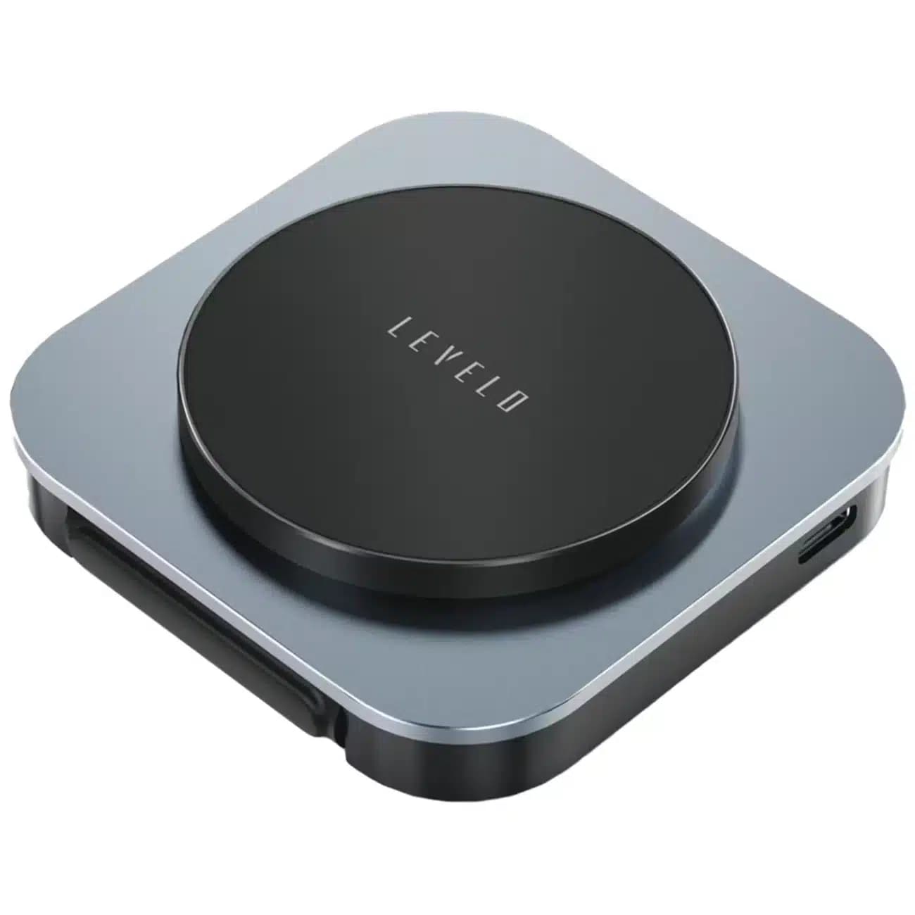 هولدر شارژر وایرلس 15 وات آیفون، ایرپاد، اپل واچ تاشو لِوِلو LVLTF31WCBK — تصویر ۳