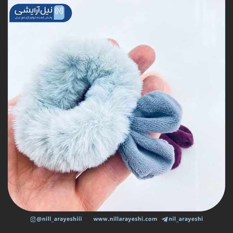کش مو کارتی خز دار گوش دار ده عددی کد 8 — تصویر ۳