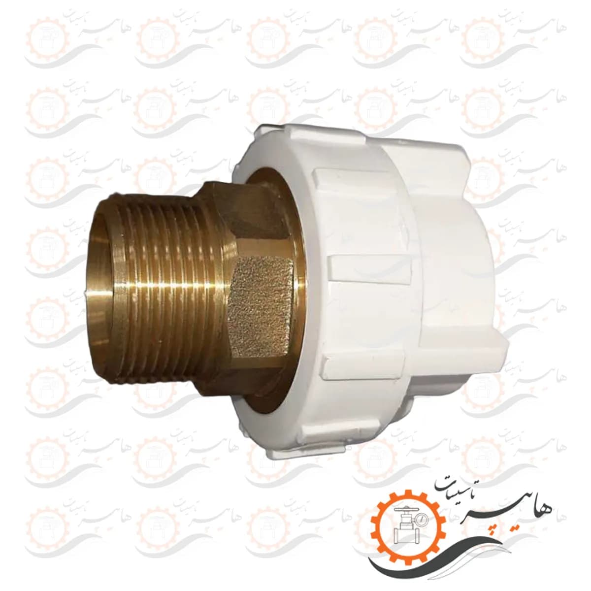 بوشن یک سر دنده نر وحید سایز 1/2*20 — تصویر ۲