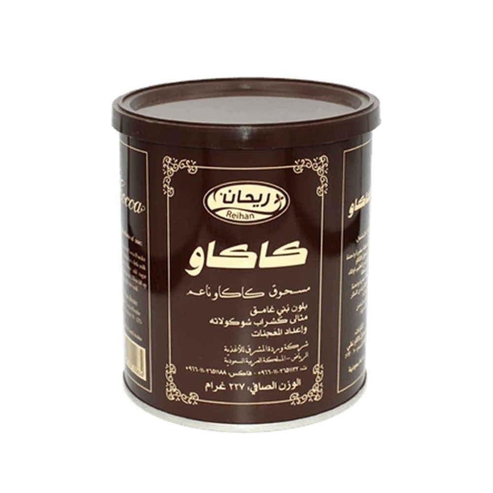 پودر کاکائو ریحان قوطی ۲۲۷ گرم